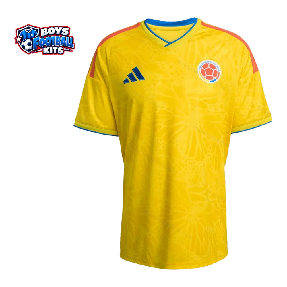 Colombia Home World Cup Football Shirt 2026 - Front Studio View