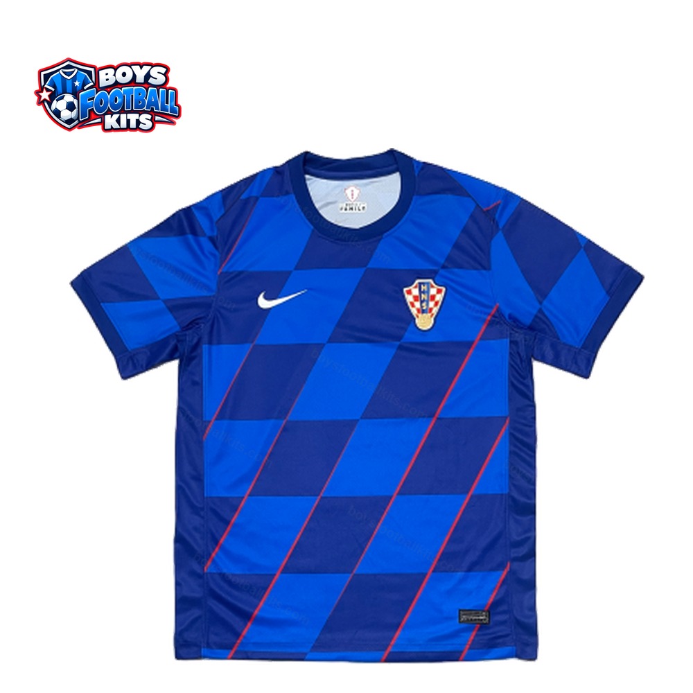 Croatia Away Football Shirt 2024 - Front Studio View