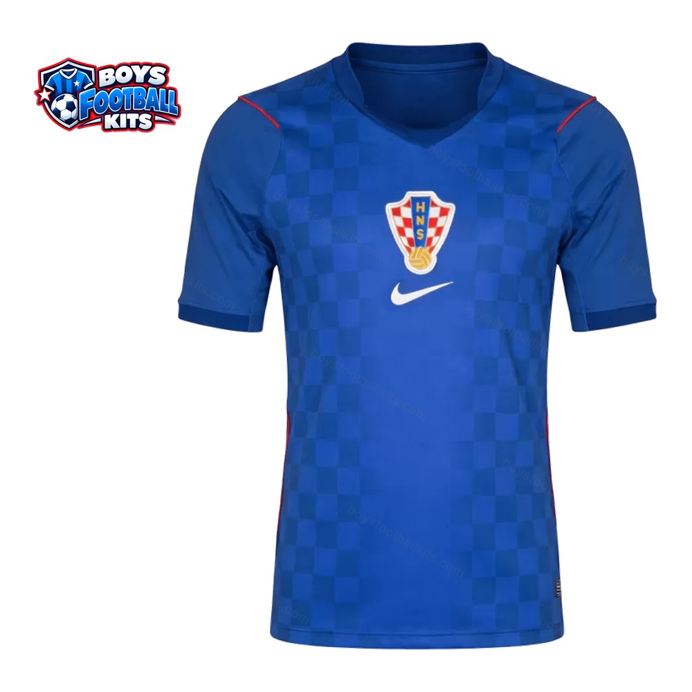 Croatia Away World Cup Football Shirt 2026 - Front Studio View
