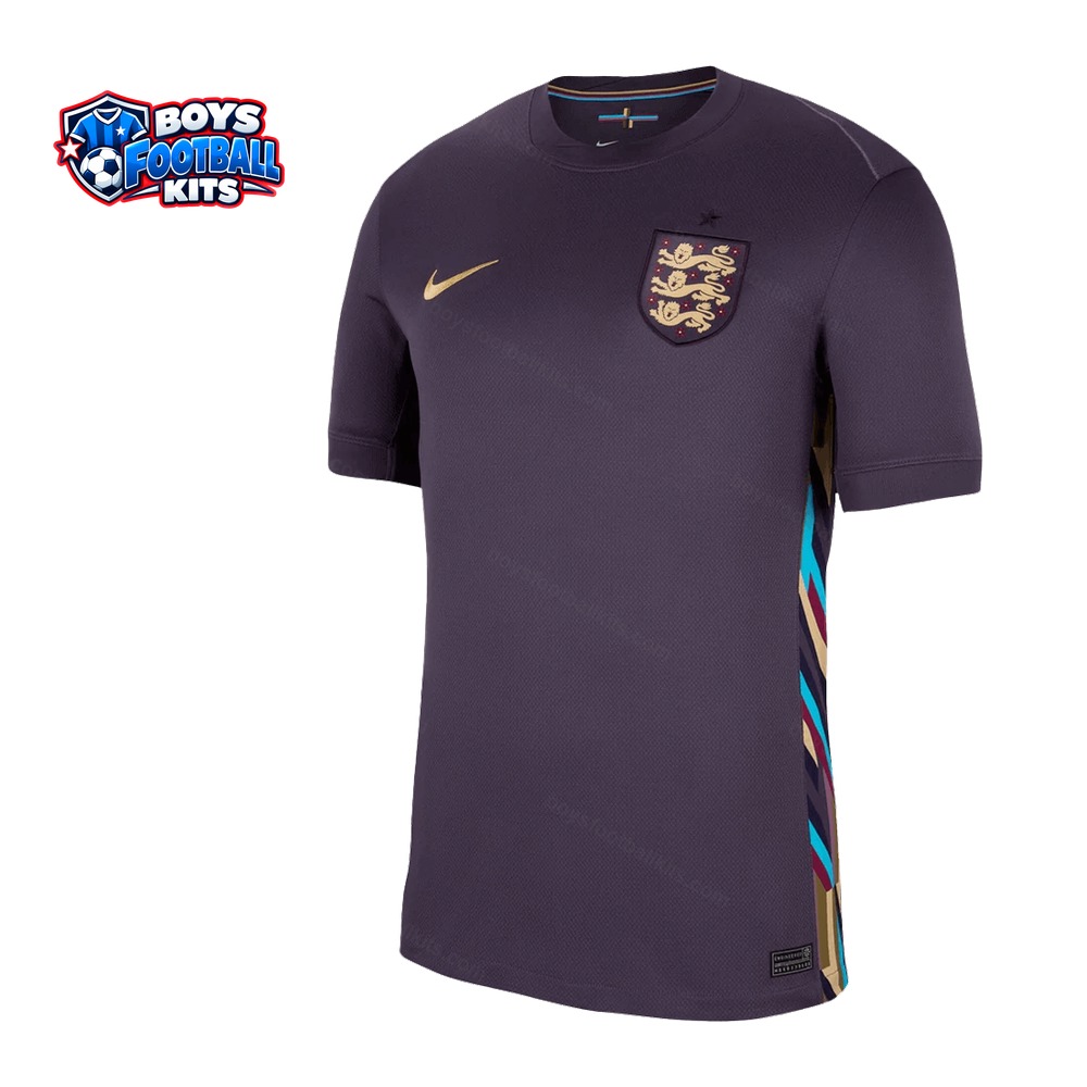 England Away Football Shirt 2024 - Front Studio View