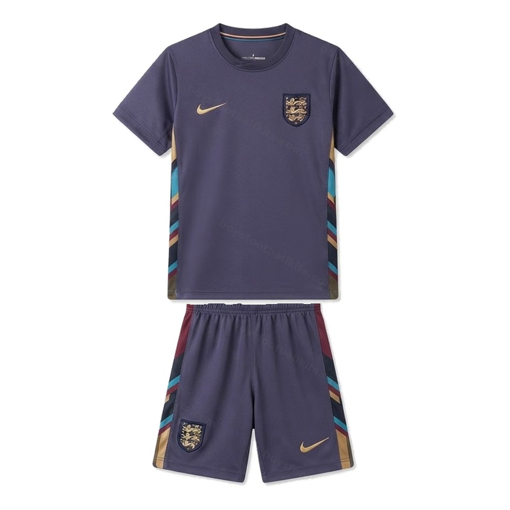 England Home and Away Gift Pack Kids Football Kits 2024 - View 3