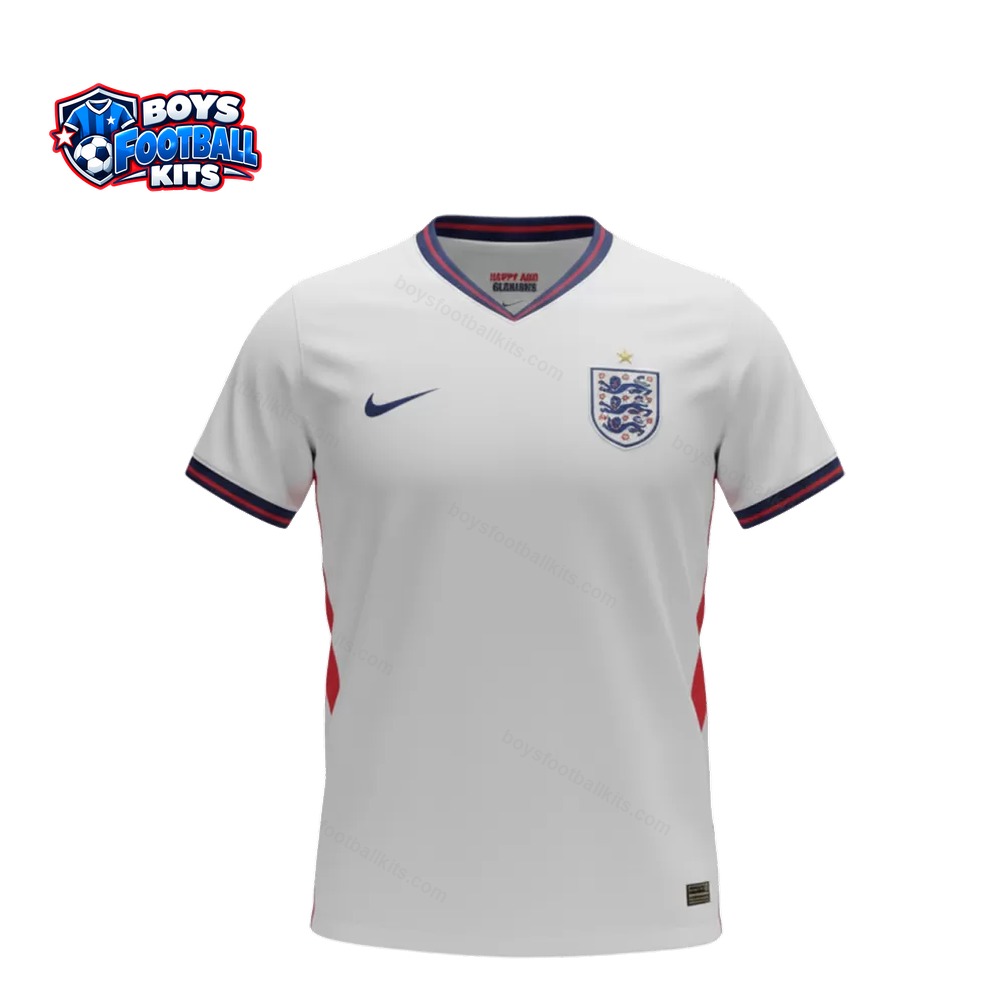 England Home World Cup Football Shirt 2026 - Front Studio View