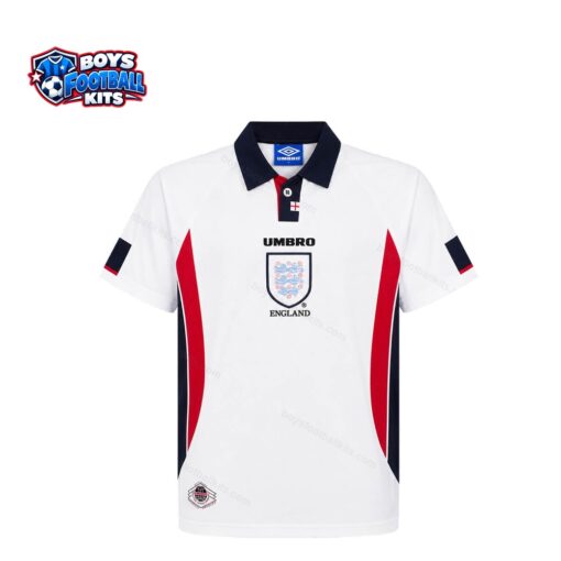 England Retro Home Football Shirt 1998-thumbnail