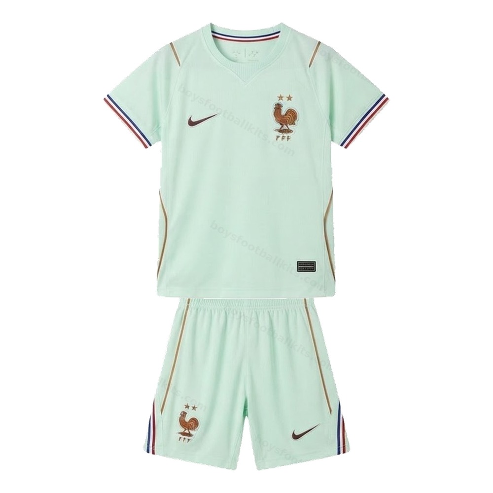 France Home and Away Gift Pack World Cup Kids Football Kits 2026 - Mbappe 10 - View 3