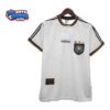 Germany Retro Home Football Shirt 1996 - Front Studio View