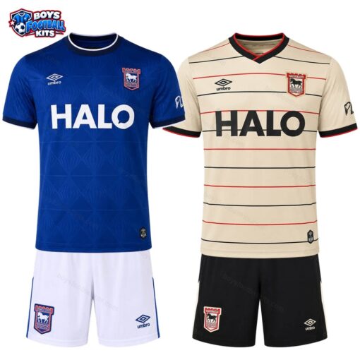 Ipswich Town Home and Away Gift Pack Kids Football Kits 26/27-thumbnail