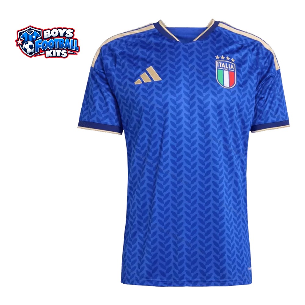 Italy Home World Cup Football Shirt 2026 - Front Studio View