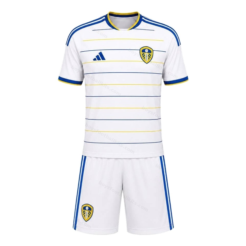 Leeds United Home and Third Gift Pack Kids Football Kits 25/26 - View 2