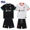 Liverpool Away and Third Gift Pack Kids Football Kits 24/25 - 2-Kit Value Bundle