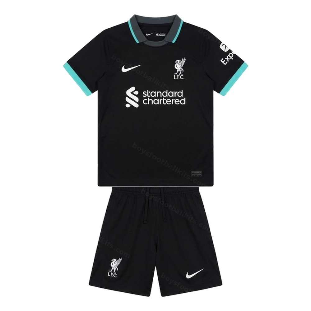 Liverpool Away and Third Gift Pack Kids Football Kits 24/25 - View 2