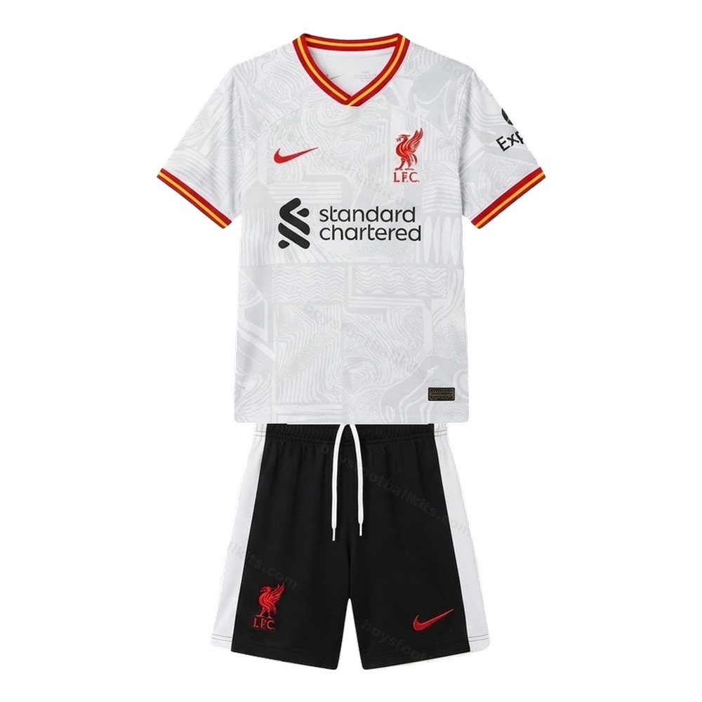 Liverpool Away and Third Gift Pack Kids Football Kits 24/25 - View 3