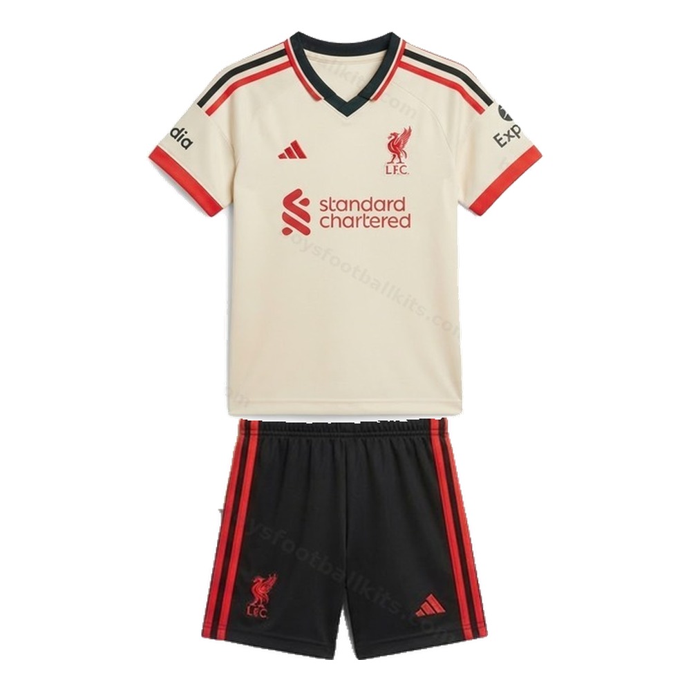 Liverpool Away and Third Gift Pack Kids Football Kits 25/26 - View 2