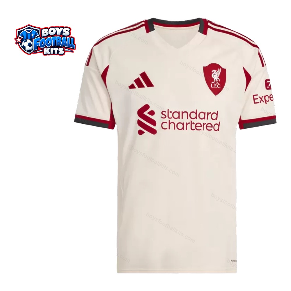 Liverpool Away Football Shirt 25/26 - Front Studio View