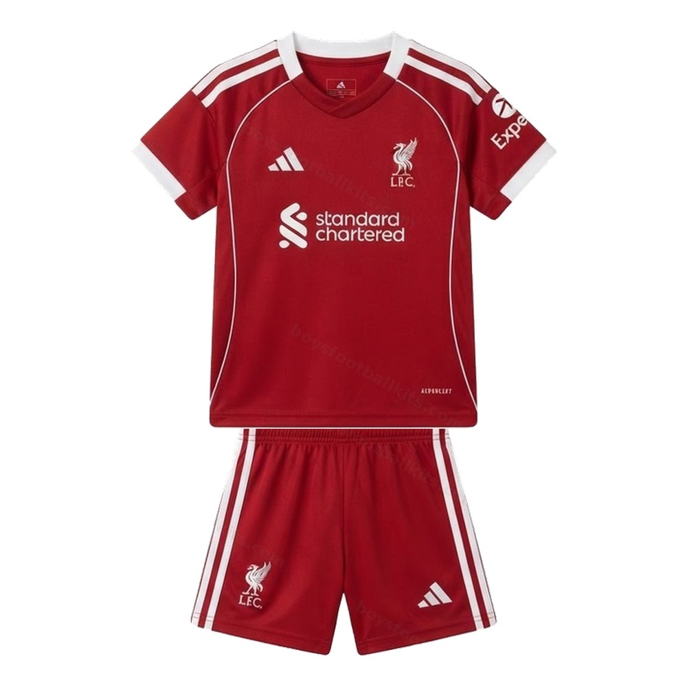 Liverpool Home and Third Gift Pack Kids Football Kits 25/26 - View 2