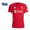 Liverpool Home Football Shirt 25/26 - Front Studio View