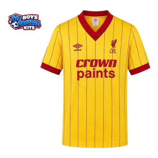 Liverpool Retro Away Football Shirt 81/84-thumbnail