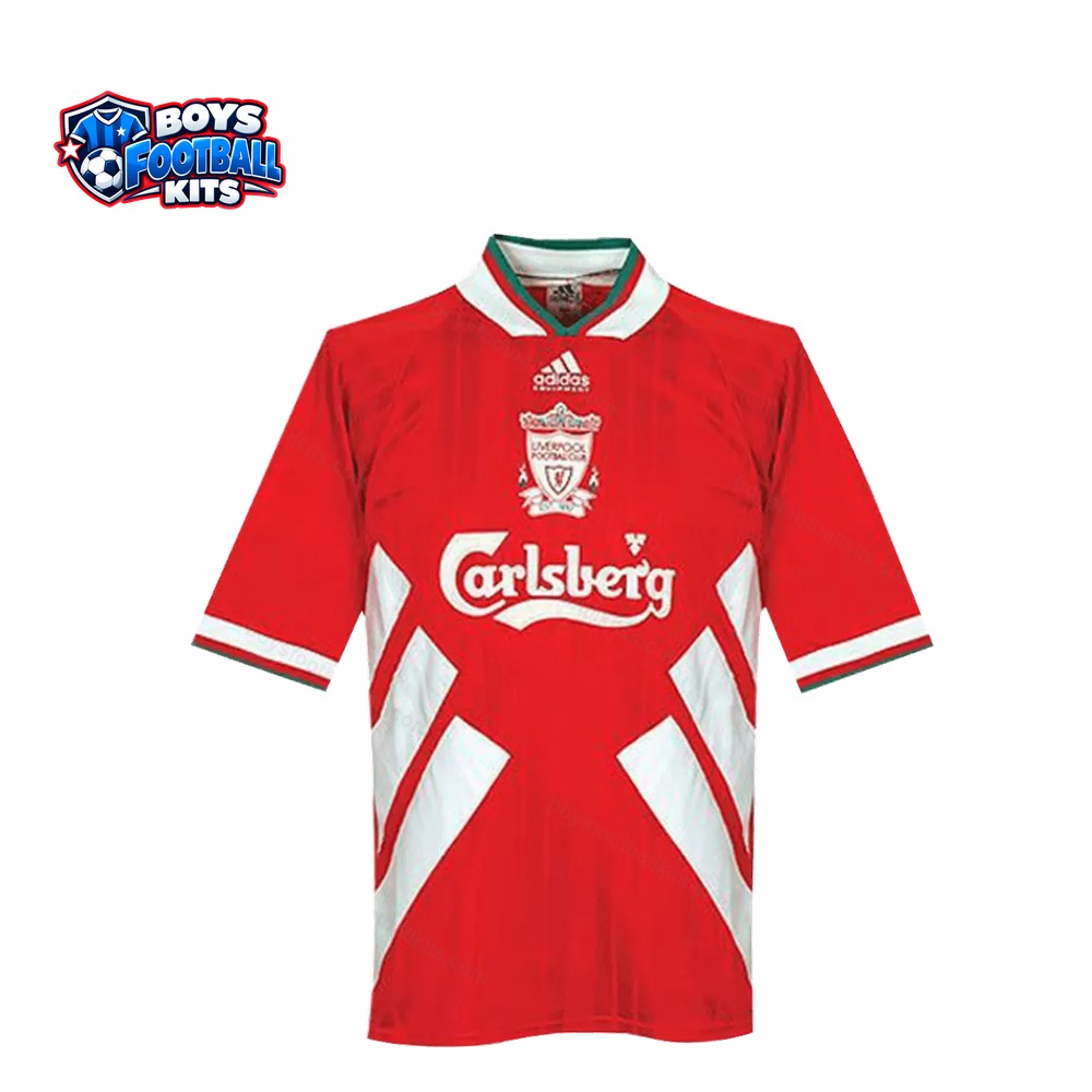 Liverpool Retro Home Football Shirt 93/95 - Front Studio View