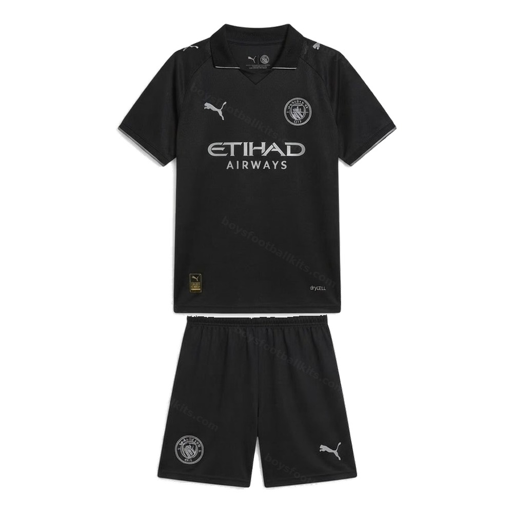 Manchester City Away and Third Gift Pack Kids Football Kits 25/26 - View 2