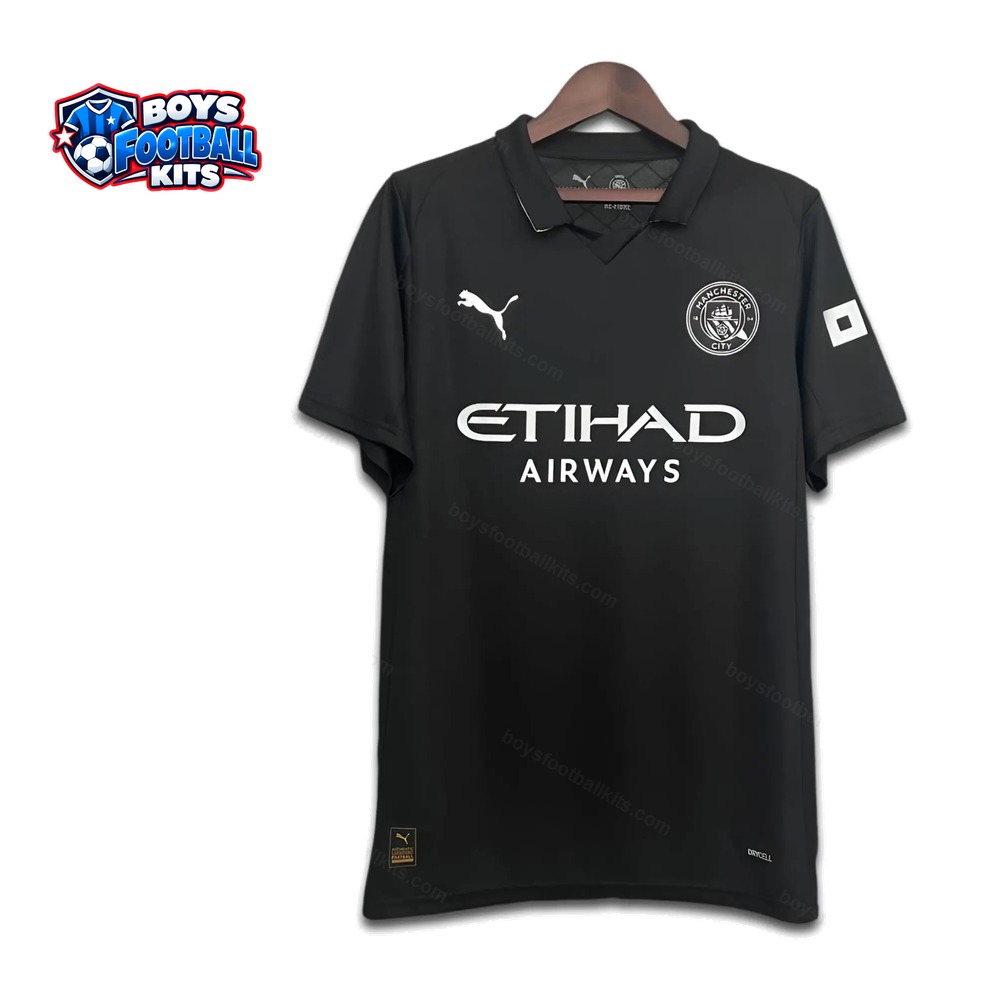 Manchester City Away Football Shirt 25/26 - Front Studio View