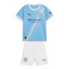 Manchester City Home and Away Gift Pack Kids Football Kits 25/26 - Haaland 9 - View 2