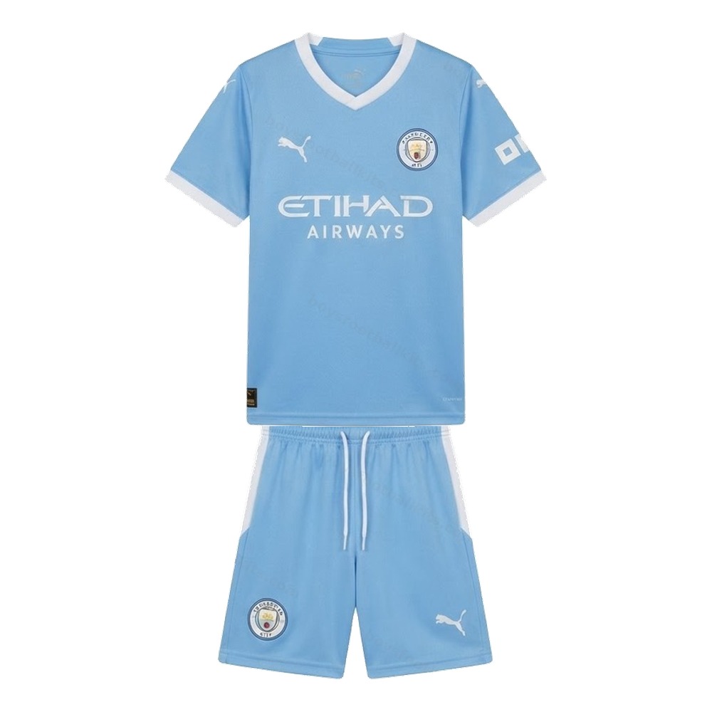 Manchester City Home and Goalkeeper Gift Pack Kids Football Kits 26/27 - View 2