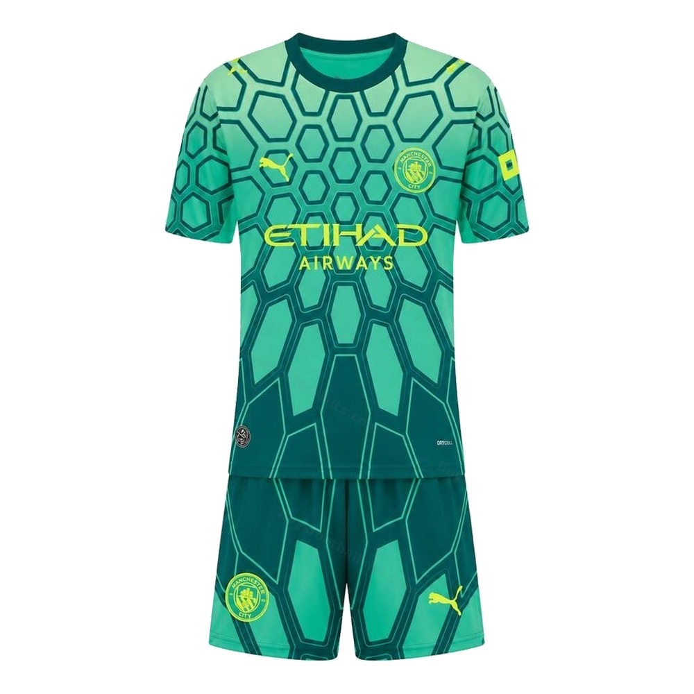 Manchester City Home and Goalkeeper Gift Pack Kids Football Kits 26/27 - View 3
