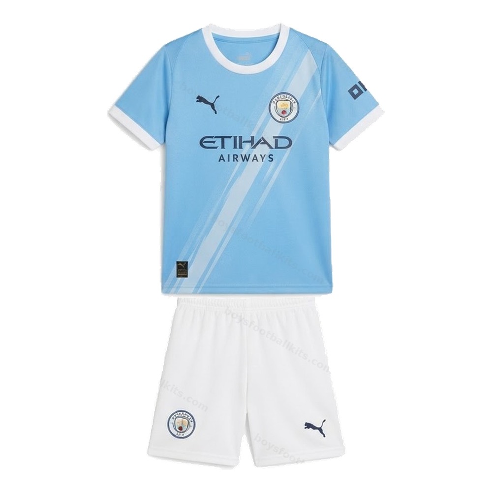 Manchester City Home and Third Gift Pack Kids Football Kits 25/26 - View 2