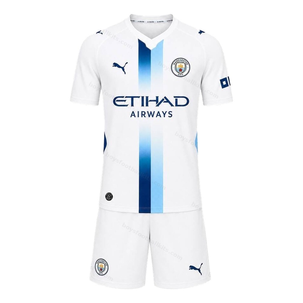 Manchester City Home and Third Gift Pack Kids Football Kits 25/26 - View 3