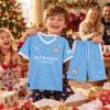 Manchester City Home and Third Gift Pack Kids Football Kits 26/27 - Christmas morning football gift for boys