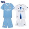 Manchester City Home and Third Gift Pack Kids Football Kits 26/27-thumbnail
