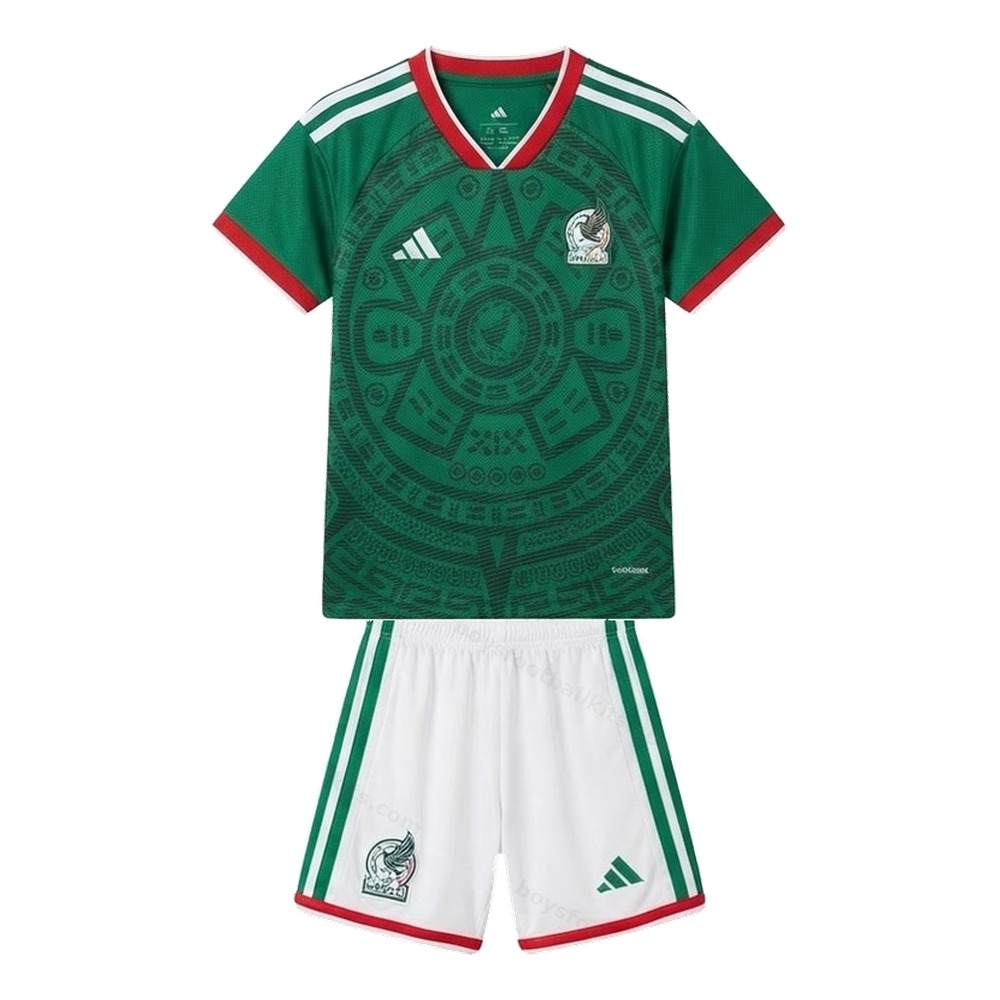 Mexico Home and Away Gift Pack World Cup Kids Football Kits 2026 - View 2