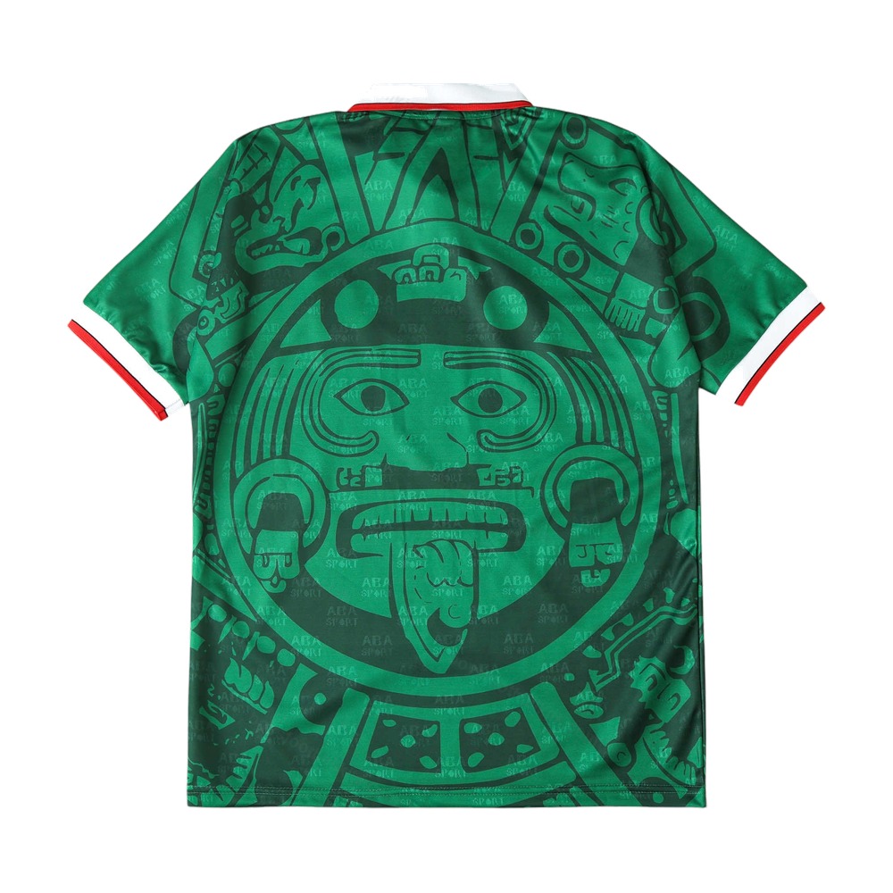 Mexico Retro Home Football Shirt 1998 - View 2