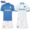 Napoli Home and Away Gift Pack Kids Football Kits 25/26 - 2-Kit Value Bundle