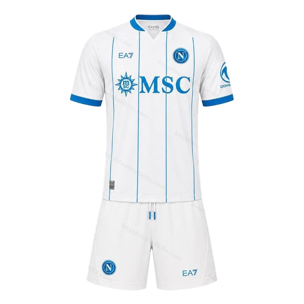 Napoli Home and Away Gift Pack Kids Football Kits 25/26 - View 3