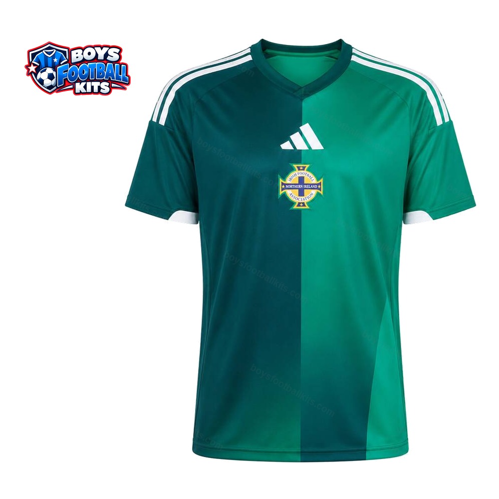 Northern Ireland Home World Cup Football Shirt 2026 - Front Studio View