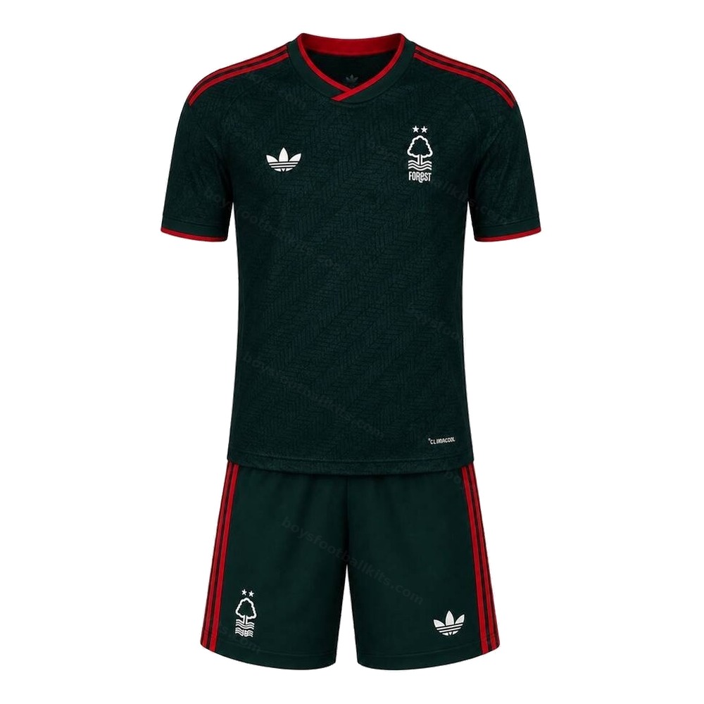 Nottingham Forest Away and Third Gift Pack Kids Football Kits 25/26 - View 2