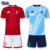 Nottingham Forest Home and Third Gift Pack Kids Football Kits 25/26-thumbnail