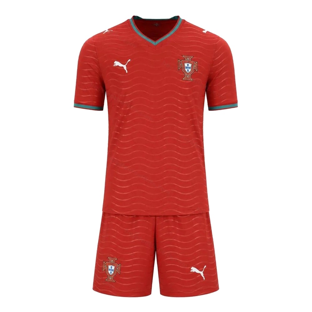 Portugal Home and Away Gift Pack World Cup Kids Football Kits 2026 - View 2