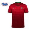 Portugal Retro Home Football Shirt 2014-thumbnail