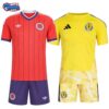 Scotland Away and Goalkeeper Gift Pack World Cup Kids Football Kits 2026 - 2-Kit Value Bundle
