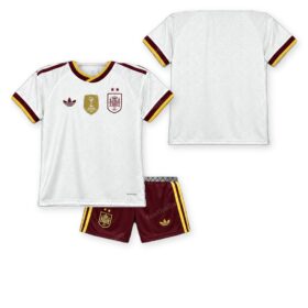 Spain Away World Cup 2 Stars Kids Football Kit 2026