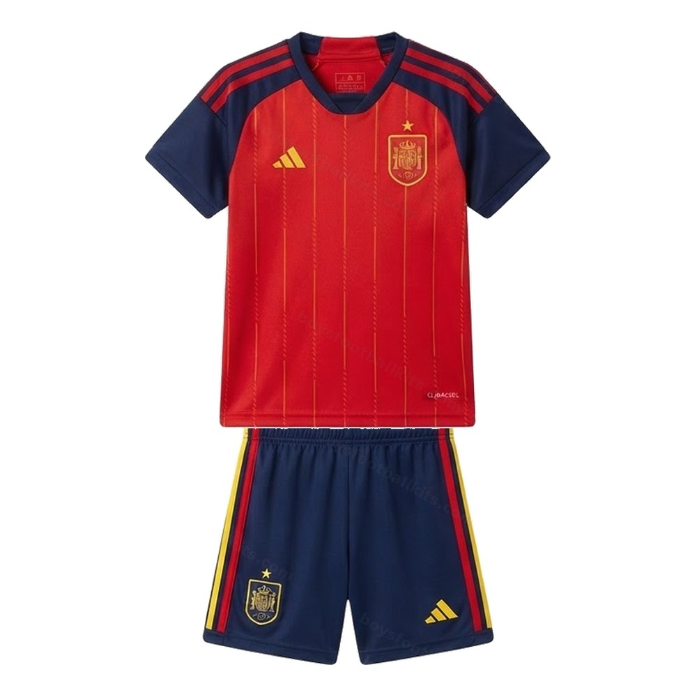 Spain Home and Away Gift Pack World Cup Kids Football Kits 2026 - View 2