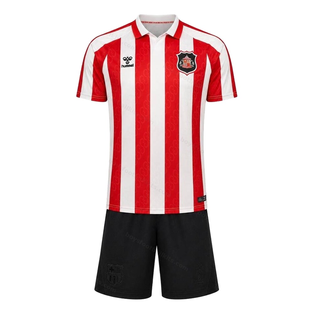 Sunderland Home and Away Gift Pack Kids Football Kits 25/26 - View 2