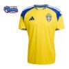 Sweden Home World Cup Football Shirt 2026 - Front Studio View