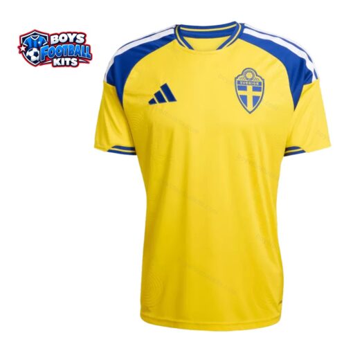 Sweden Home World Cup Football Shirt 2026-thumbnail