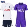 Tottenham Hotspur Home and Third Gift Pack Kids Football Kits 25/26-thumbnail
