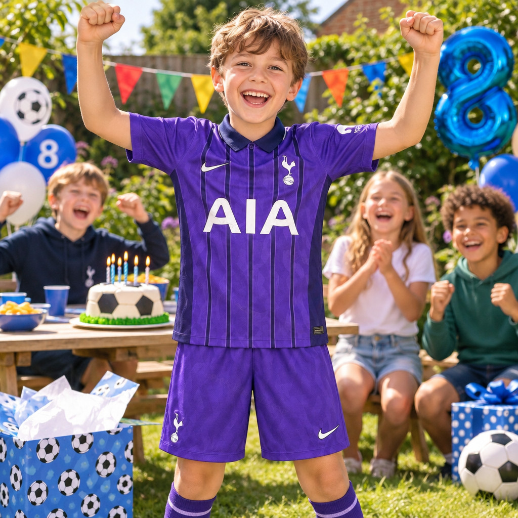 Tottenham Hotspur Home and Third Gift Pack Kids Football Kits 26/27 - boys birthday party kids football kit gift