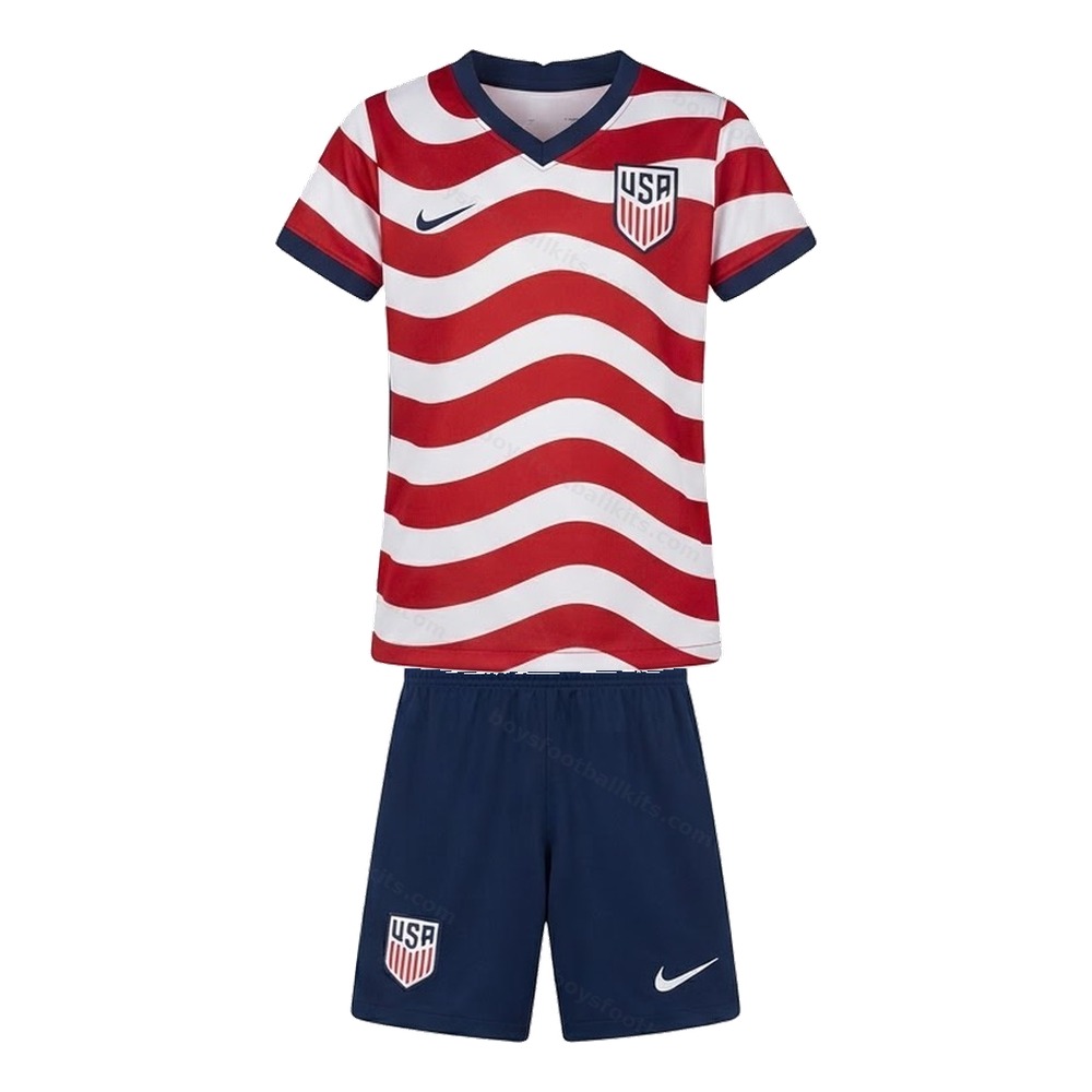 United States Home and Away Gift Pack World Cup Kids Football Kits 2026 - View 2