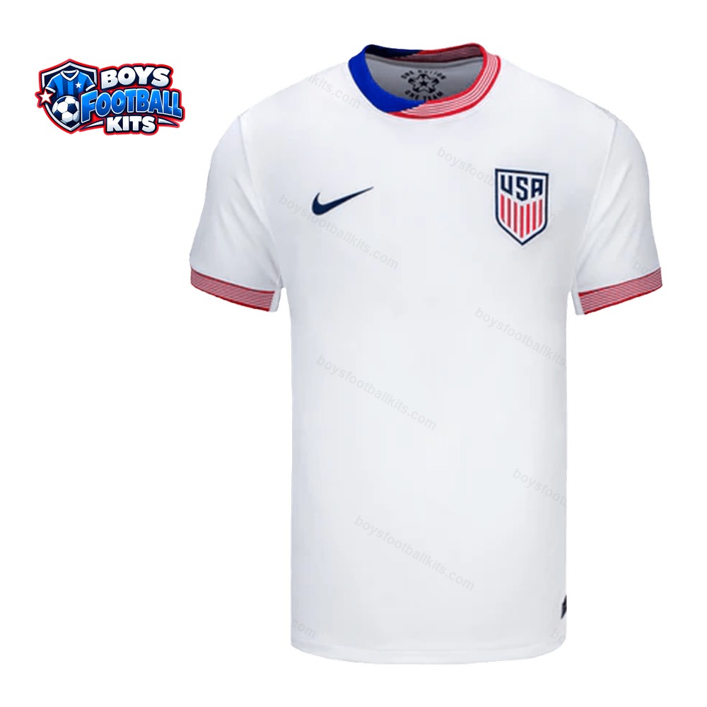 United States Home Football Shirt 2024 - Front Studio View