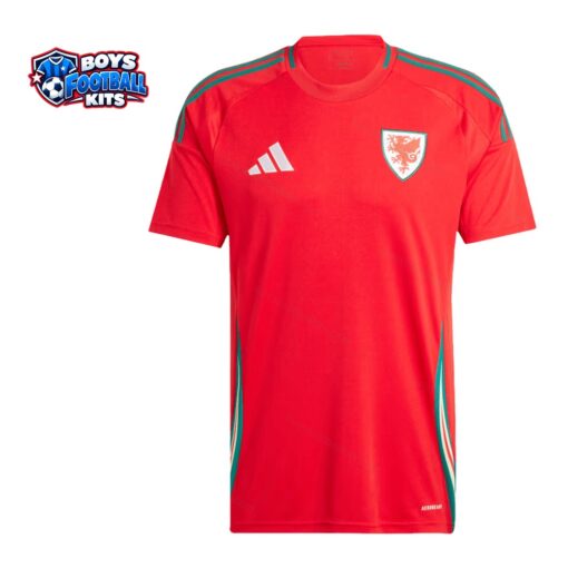 Wales Home Football Shirt 2024-thumbnail